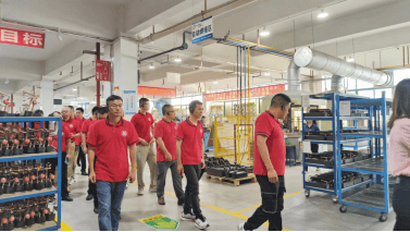 攜手并進，共繪未來——熱烈歡迎中山市江西商會企業家代表團蒞臨我司參觀交流